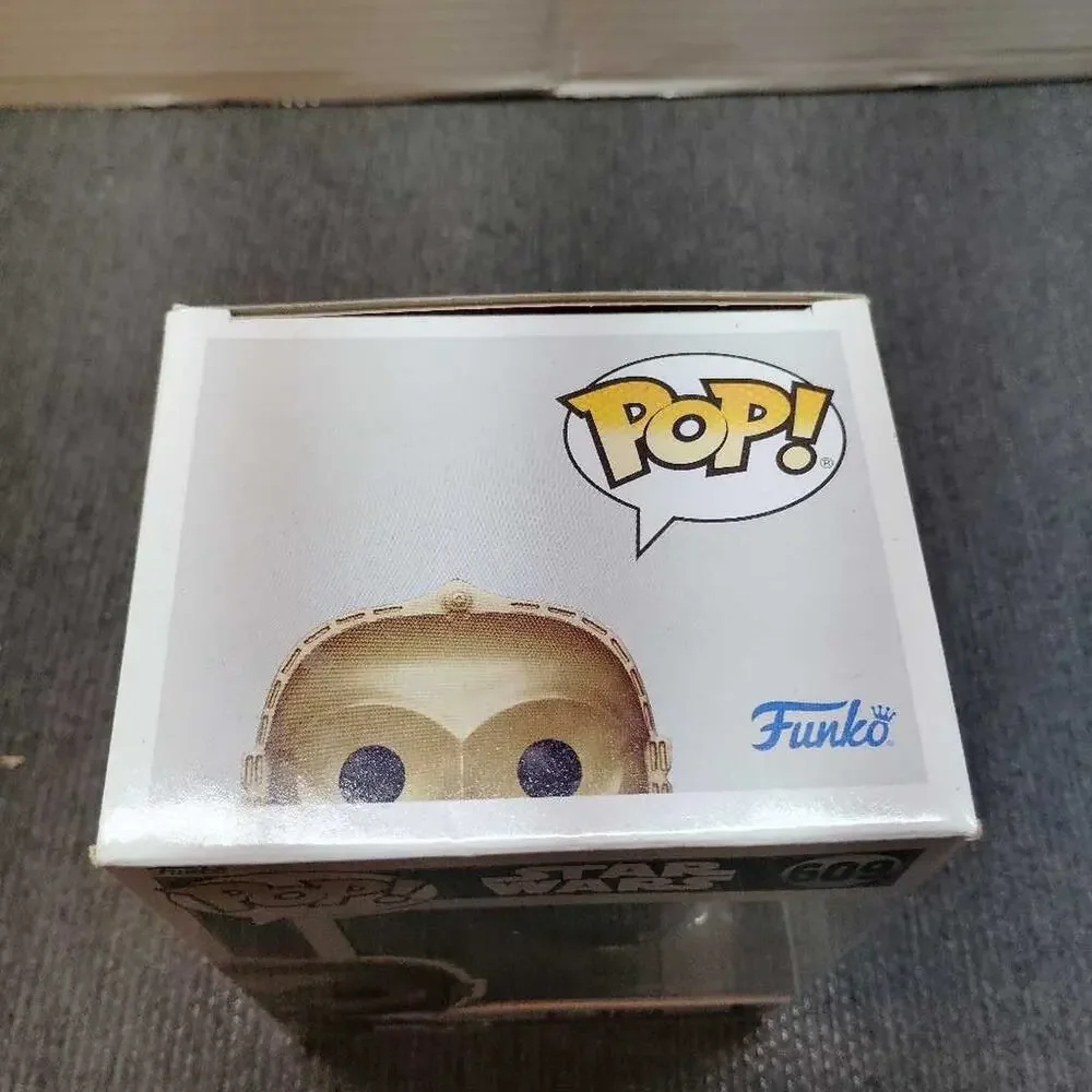Funko Pop Star Wars C-3PO #609 Return of the Jedi Bobble Head Figure New
